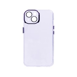 New Science Transparente Capa con protector de lente de cámara para iPhone 13 